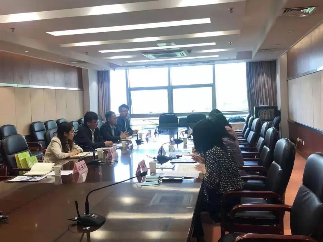 格乐大学管理委员会负责人王老师带领南京国际事务中心团队拜访江苏省教育厅